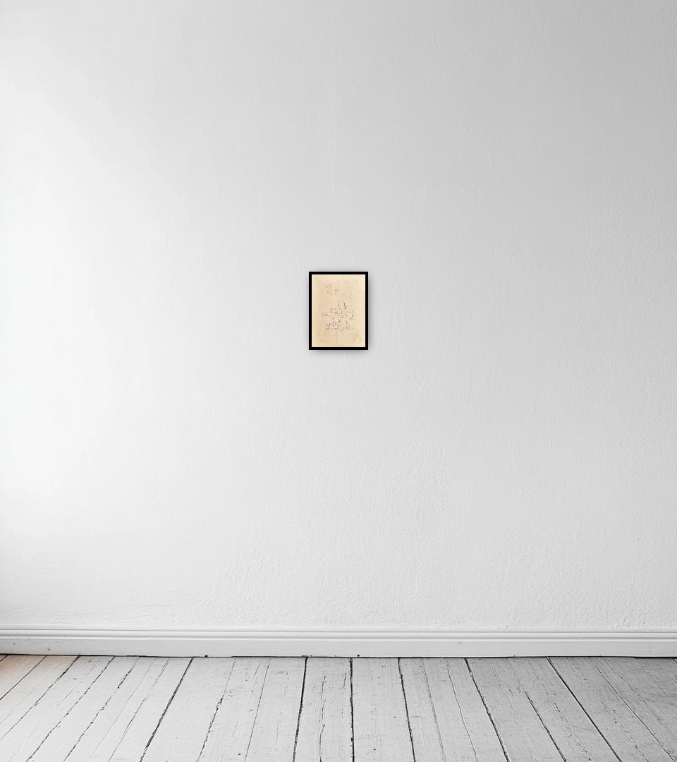 Print Surreal Forms on light wall