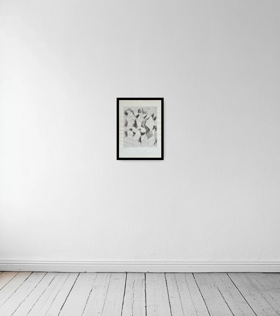 Print Trio on light wall