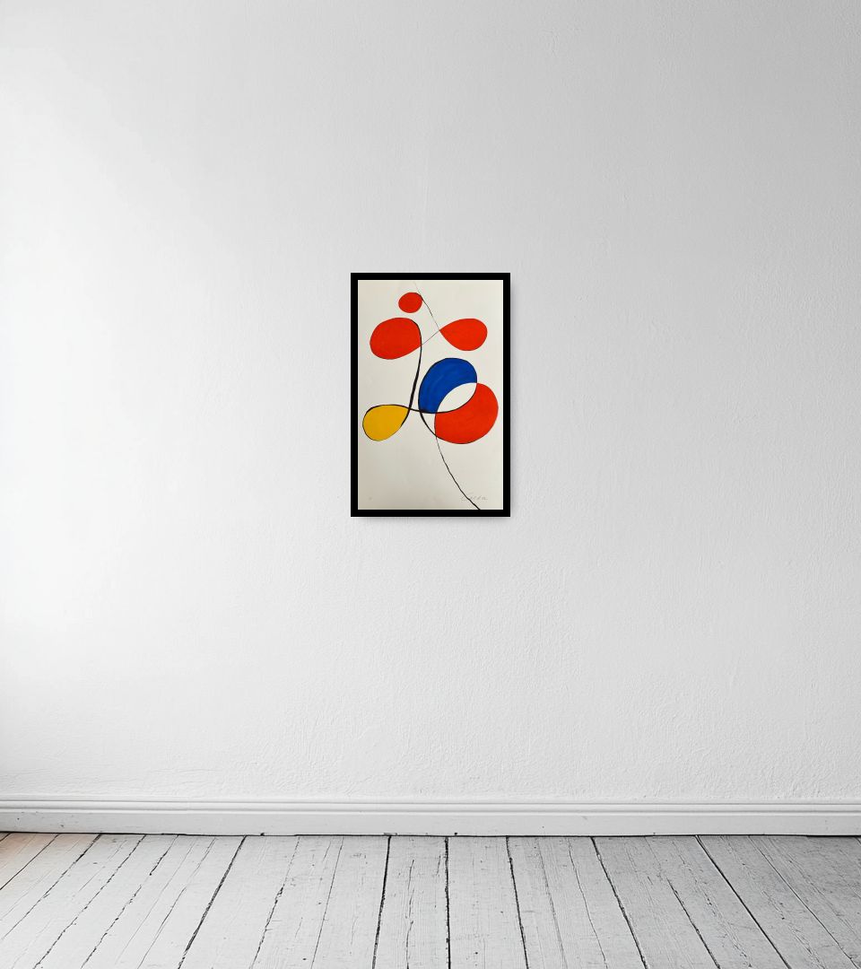 Print Sans Titre on light wall
