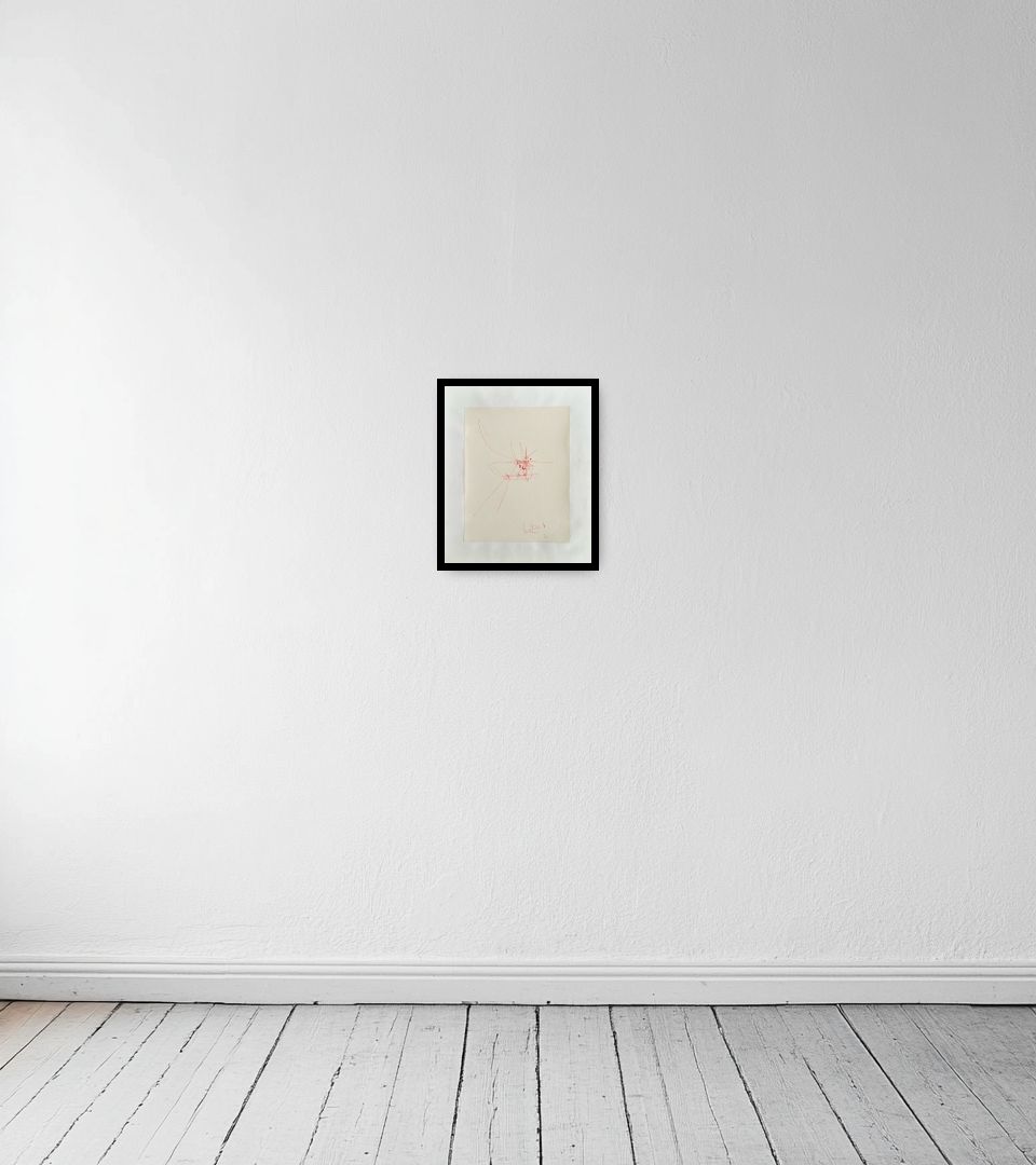 Drawing Composition, 66 on light wall