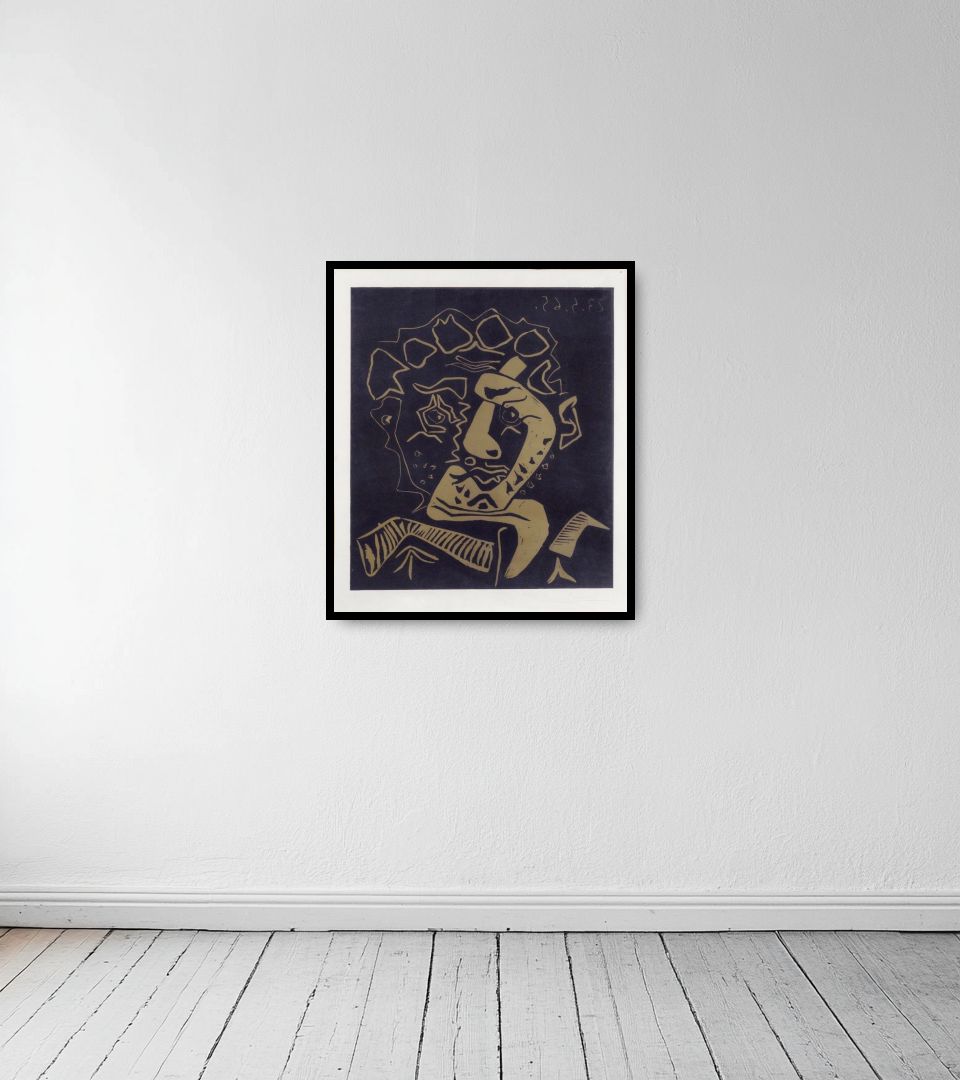 Print Le Danseur on light wall