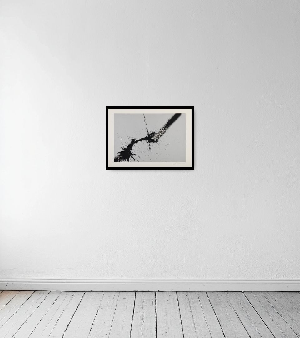 Print Senza Titolo on light wall