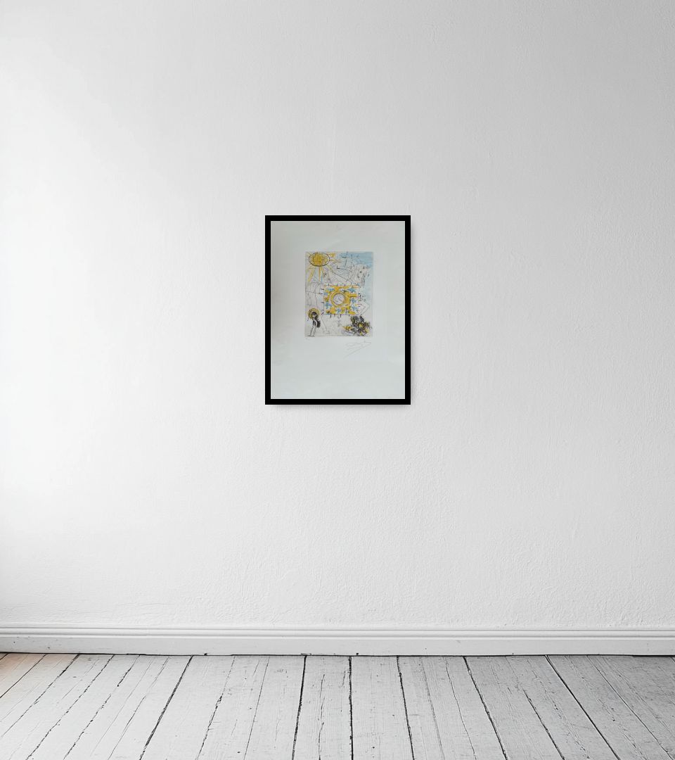 Print Cheval Royal on light wall