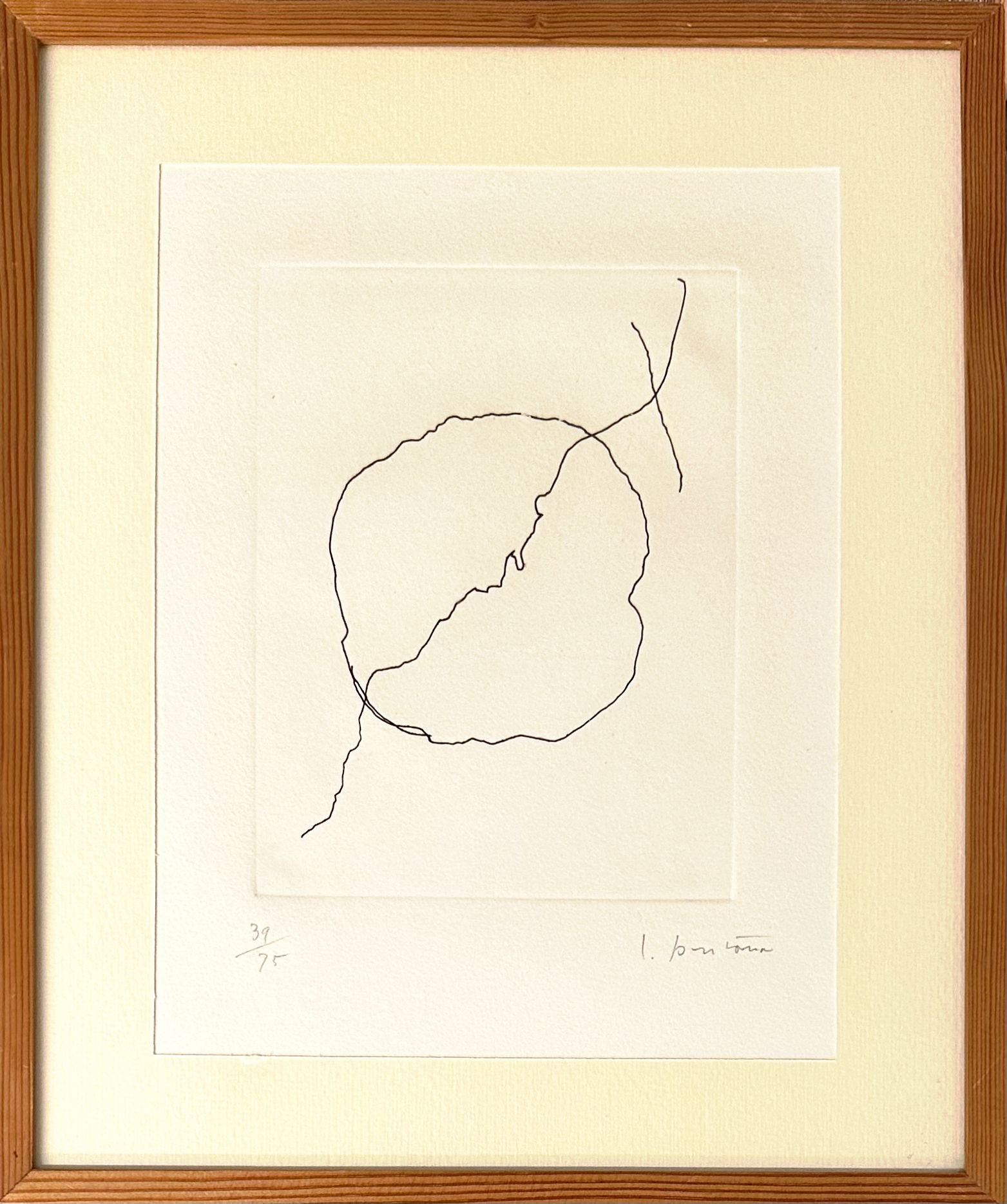Lucio Fontana - Untitled (1962)