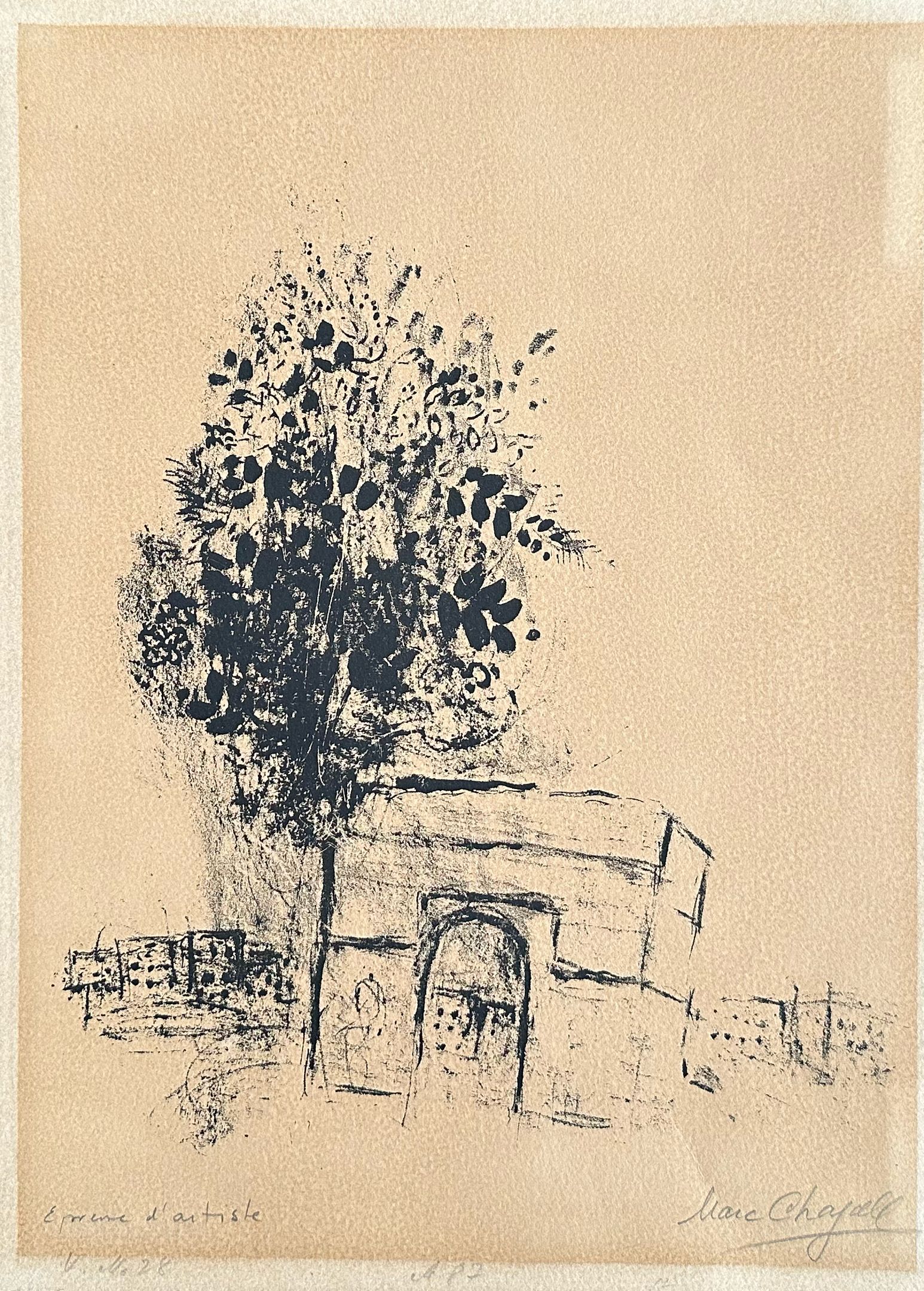 Marc Chagall - L'Arc de triomphe (1952)