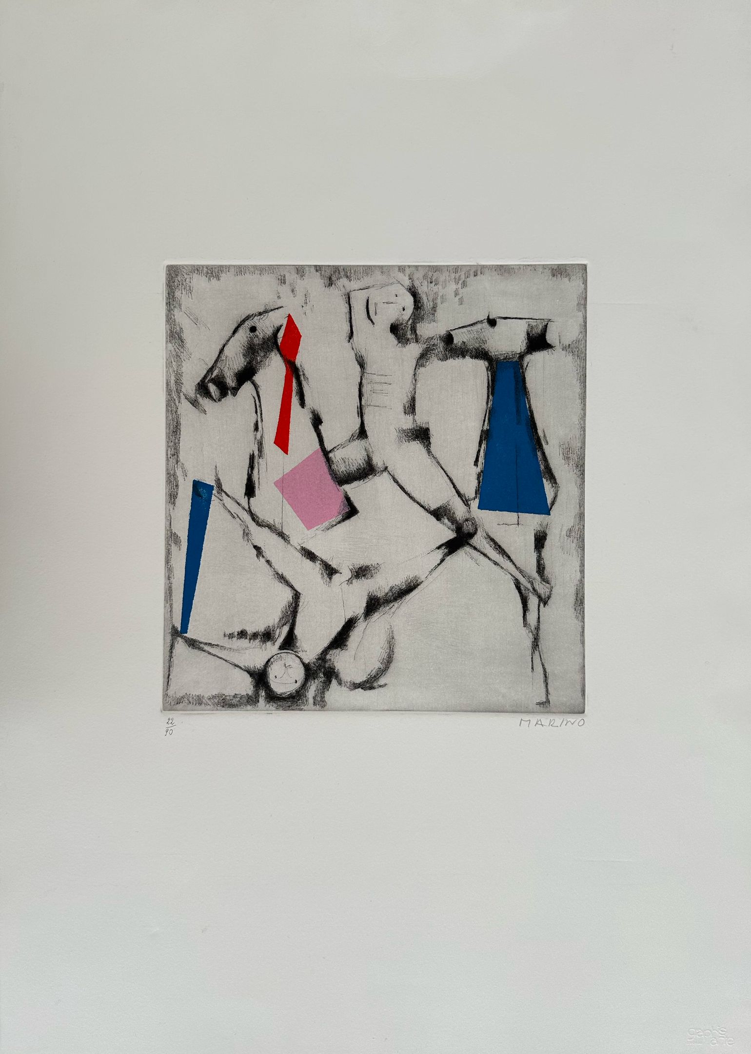 Marino Marini - La caduta (1973)