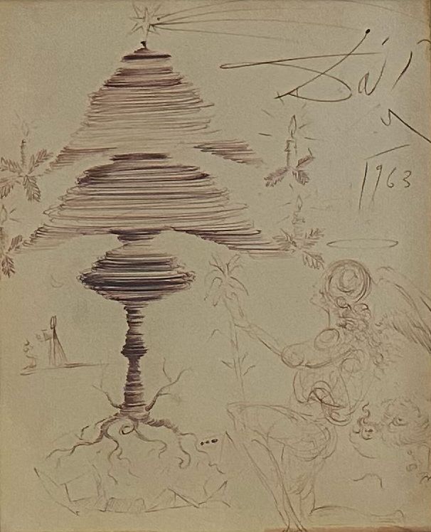 Salvador Dali - Albero di Natale (1963)