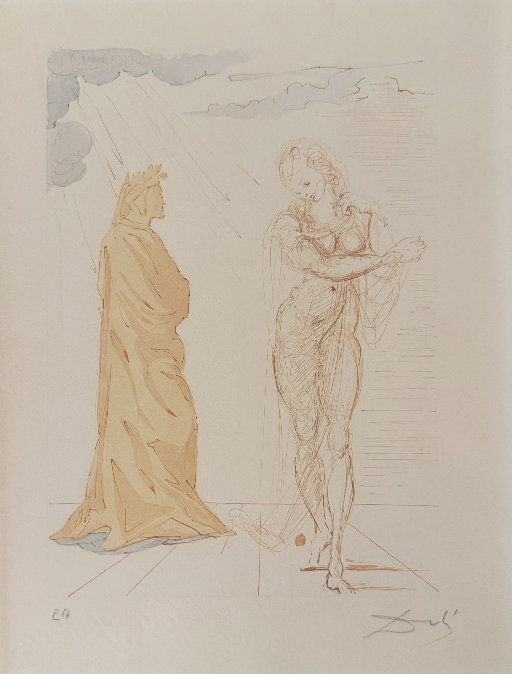 Salvador Dali - Artworks from Divine Comedy (1959-1960)