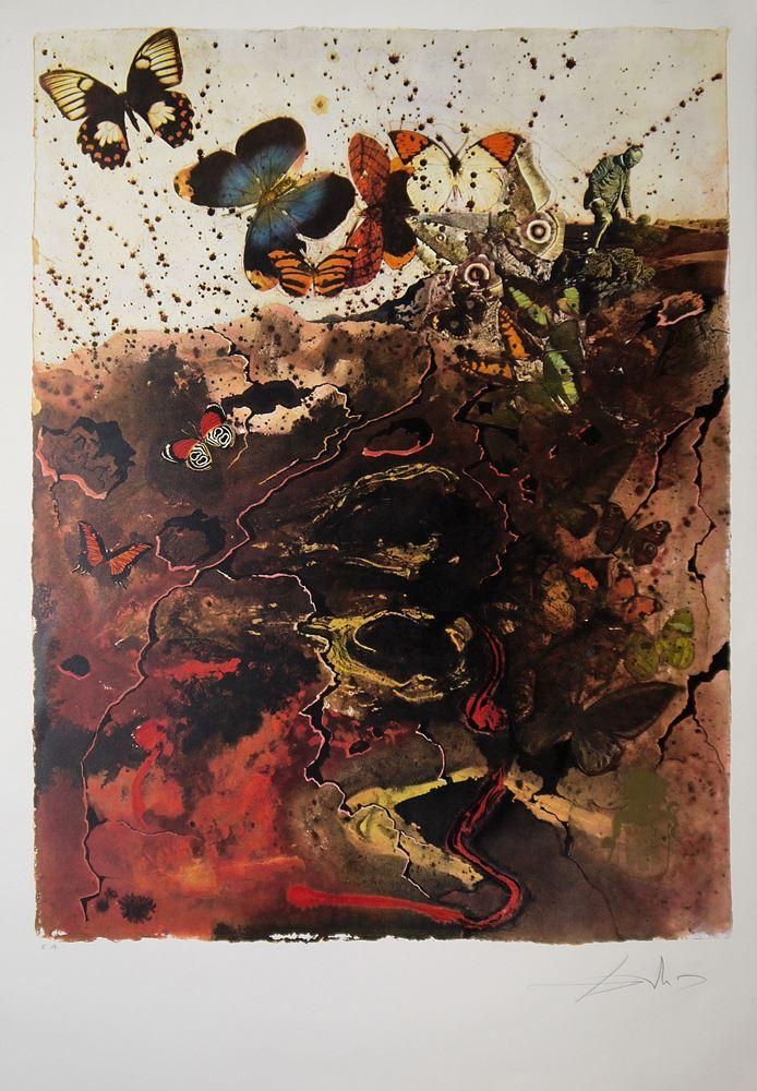 Salvador Dali - Auvergne (1969)
