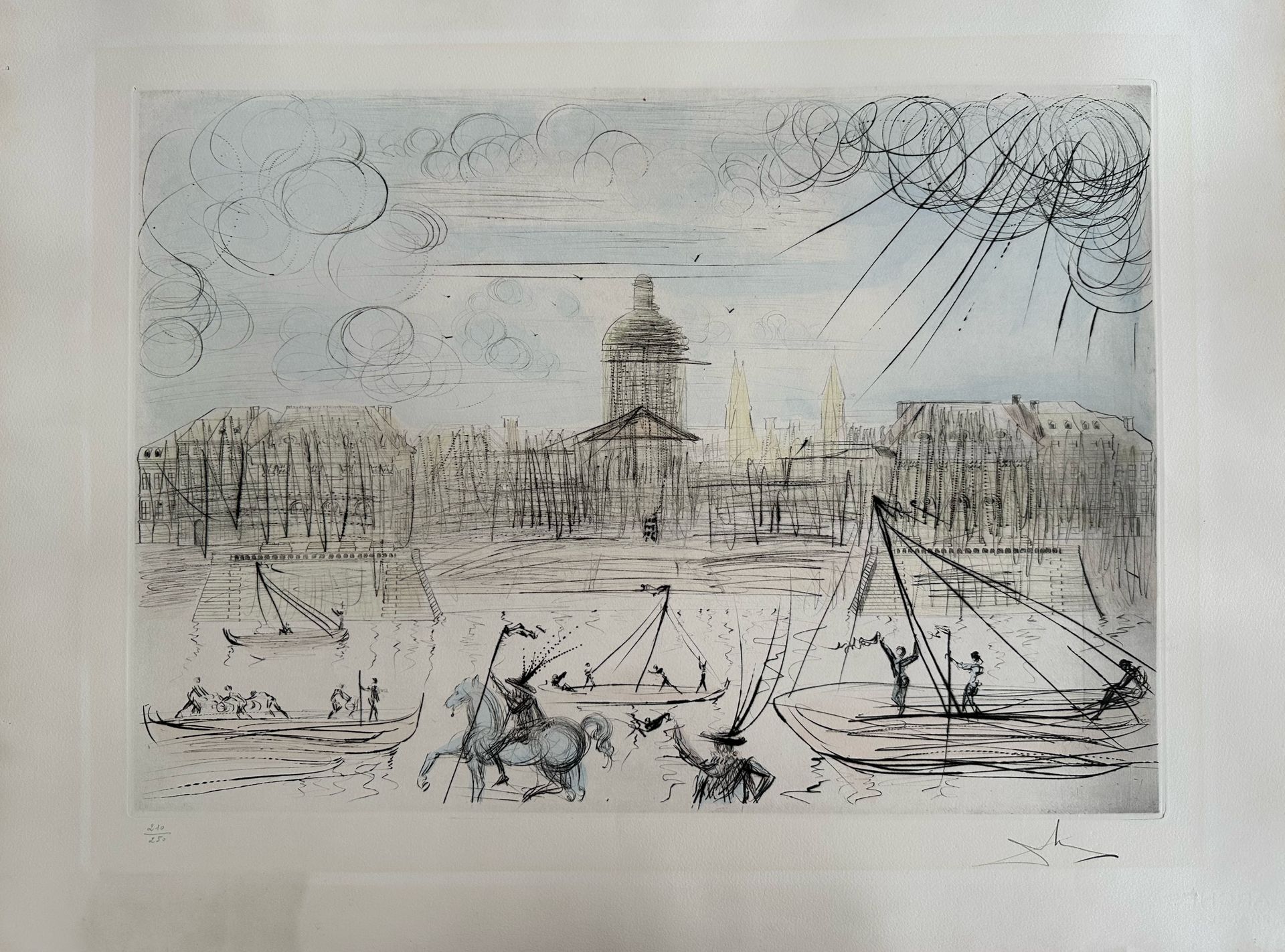 Salvador Dali - L'Académie de Beaux Arts Paris (1971)