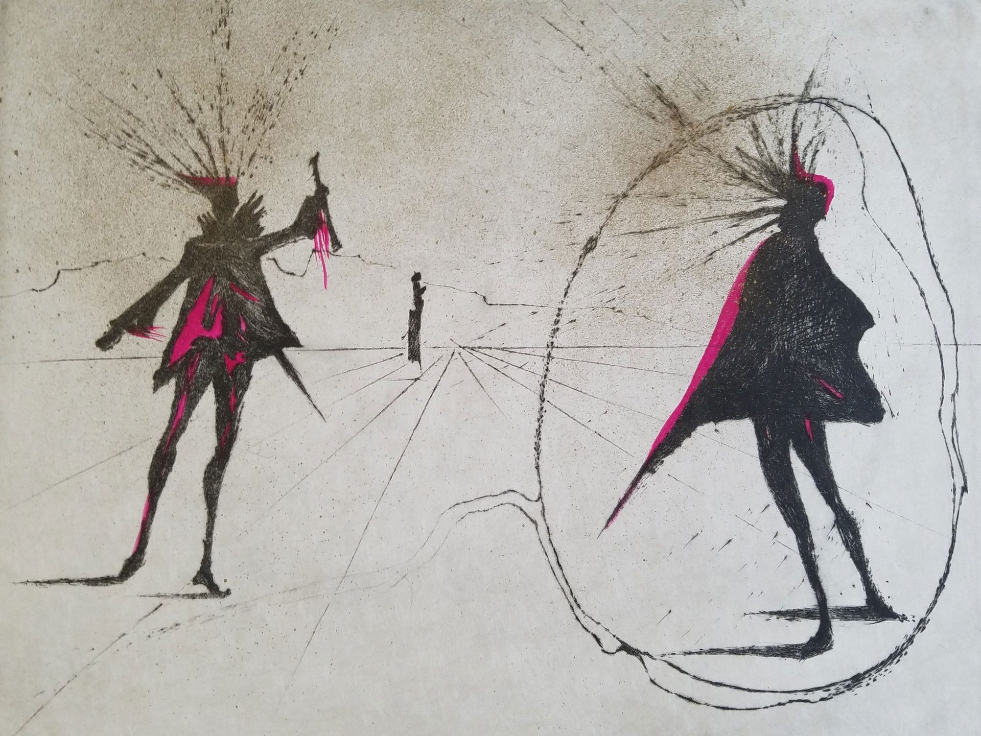 Salvador Dali - Salut á Mephisto (1969)