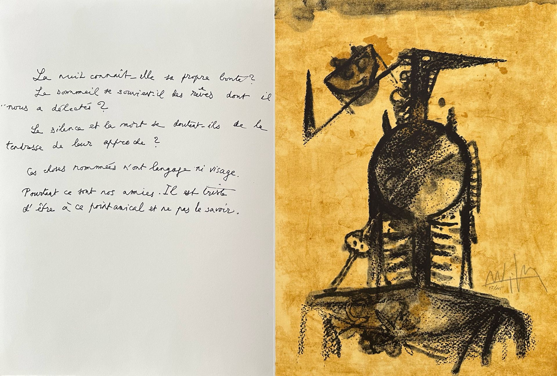 Wifredo Lam - Les amies (1978)